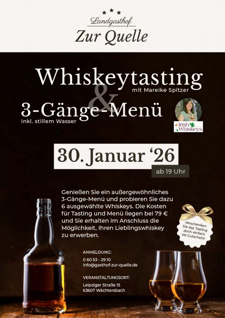 Whiskeytasting in Wächtersbach